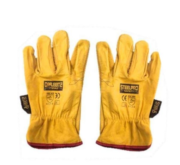 GUANTES DE BADANA - STEELPRO