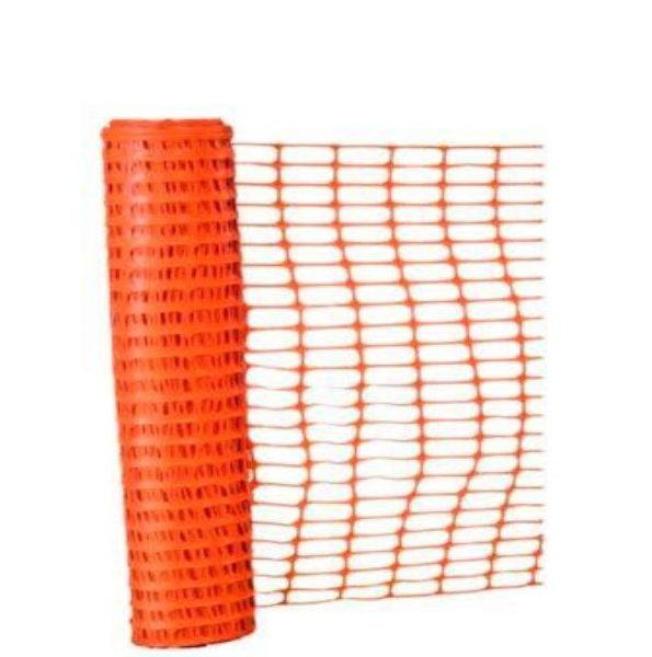 MALLA DE PVC NARANJA GRUESA