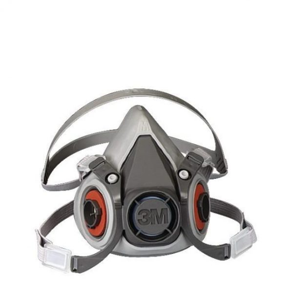 RESPIRADOR MEDIA CARA  DE CAUCHO 6200 - 3M