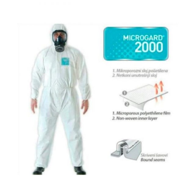 TRAJE TYVEK MICROGARD 1800