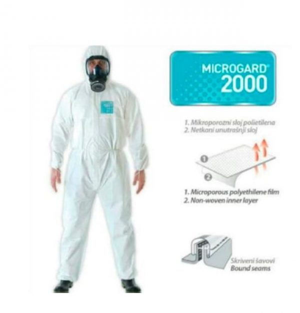 TRAJE TYVEK MICROGARD 1800